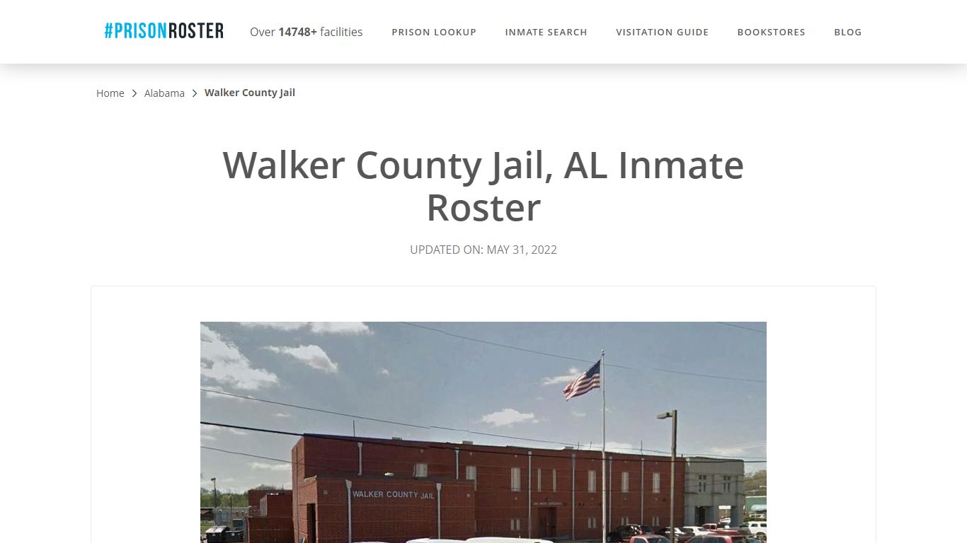 Walker County Jail, AL Inmate Roster